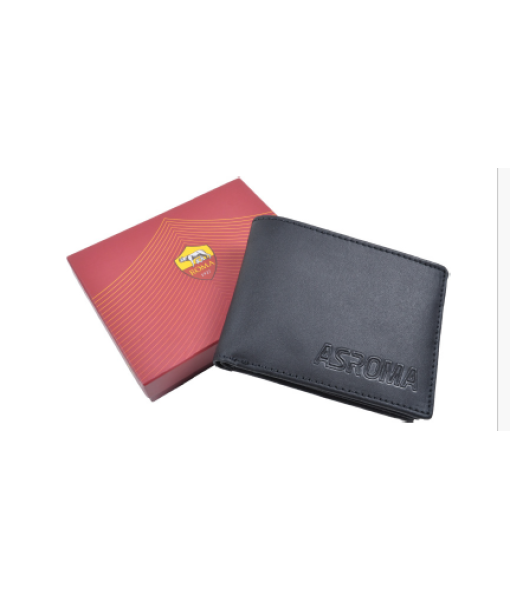 PORTAFOGLIO ROMA UFFICIALE VERA PELLE ORIGINALE CASTELLANO RM061