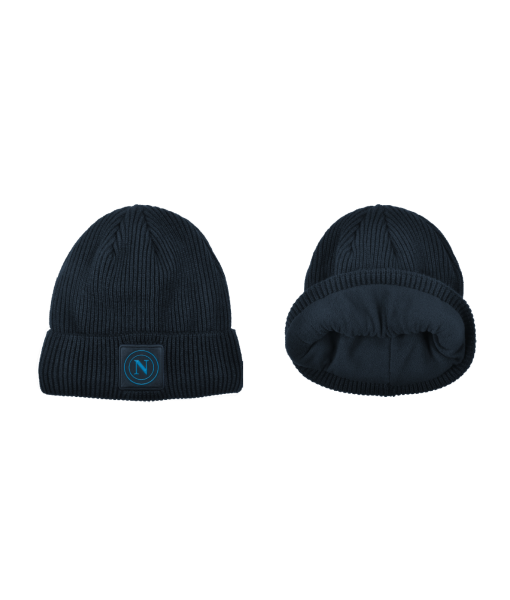 BERRETTO NAPOLI UFFICIALE BLU CAPPELLO INVERNALE NAPOLI ORIGINALE CASTELLANO