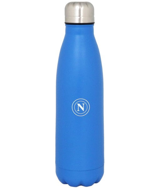 BORRACCIA TERMICA NAPOLI UFFICIALE THERMOS IN ACCIAIO DOPPIA PARETE ISOLANTE | CAPACITÀ 500 ml