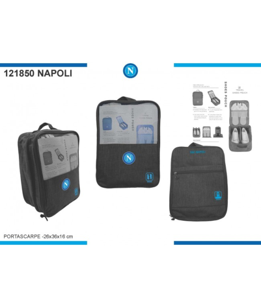 Official Naples shoe bag for travel by ENZO CASTELLANO