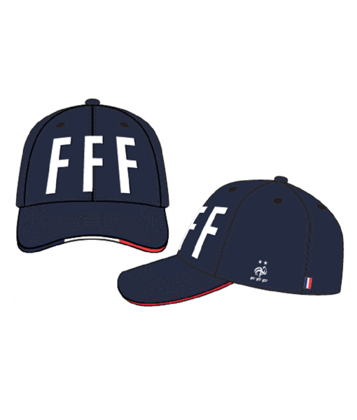 OFFICIAL FRANCE FFF HAT BLUE COTTON CAP