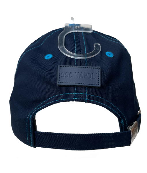 CAPPELLO NAPOLI UFFICIALE ORIGINALE ENZO CASTELLANO BLU NAVY