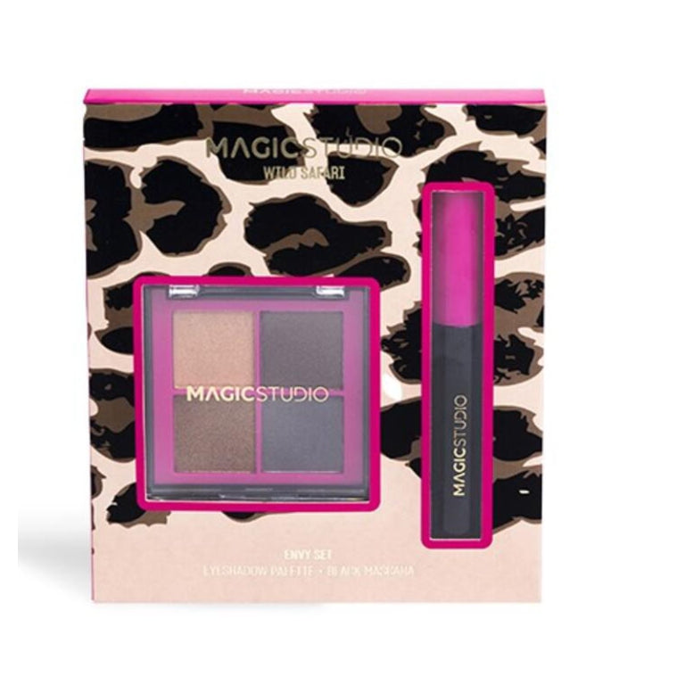 CONFEZIONE TRUCCO SAFARI PINK 15X13CM - MAGIC STUDIO