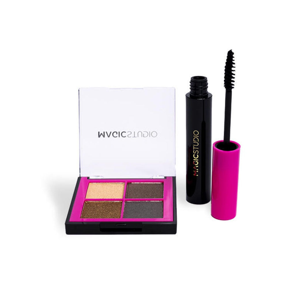 CONFEZIONE TRUCCO SAFARI PINK 15X13CM - MAGIC STUDIO