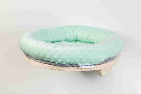 MENSOLA TONDA CON CUSCINO