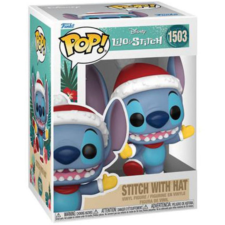 FUNKO POP 1503 STITCH WITH HAT 9CM