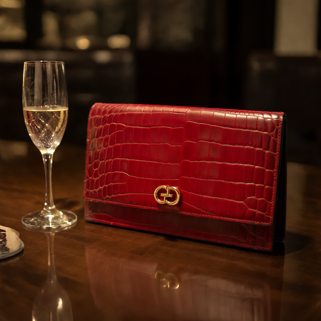 JESSICA - Borsa Mini Guia's 1964 in Stampa Cocco