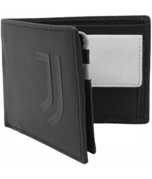 PORTAFOGLIO JUVENTUS UFFICIALE VERA PELLE ORIGINALE CASTELLANO JUVE JU072