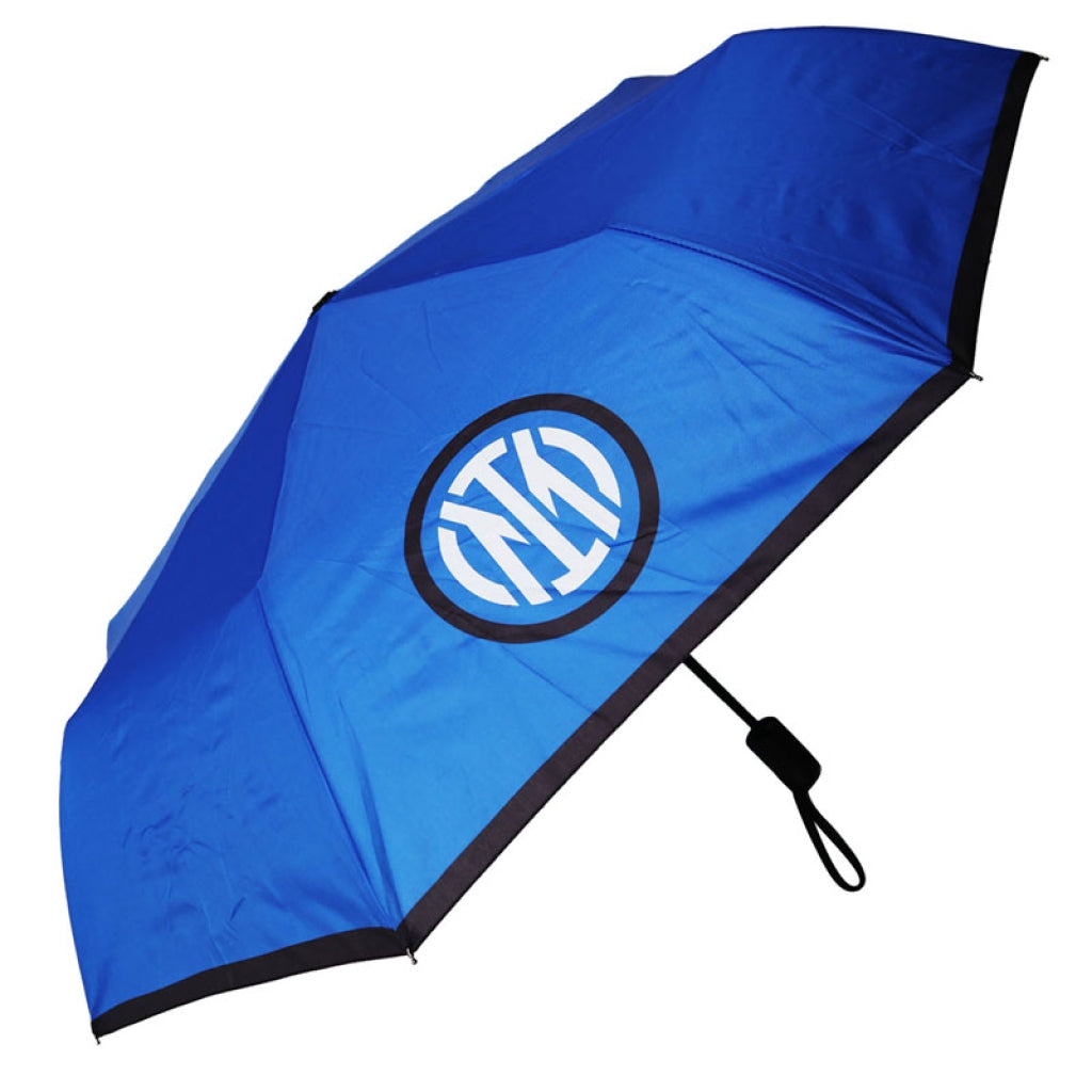 BLUE AUTOMATIC UMBRELLA WITH INTERNAL CASE