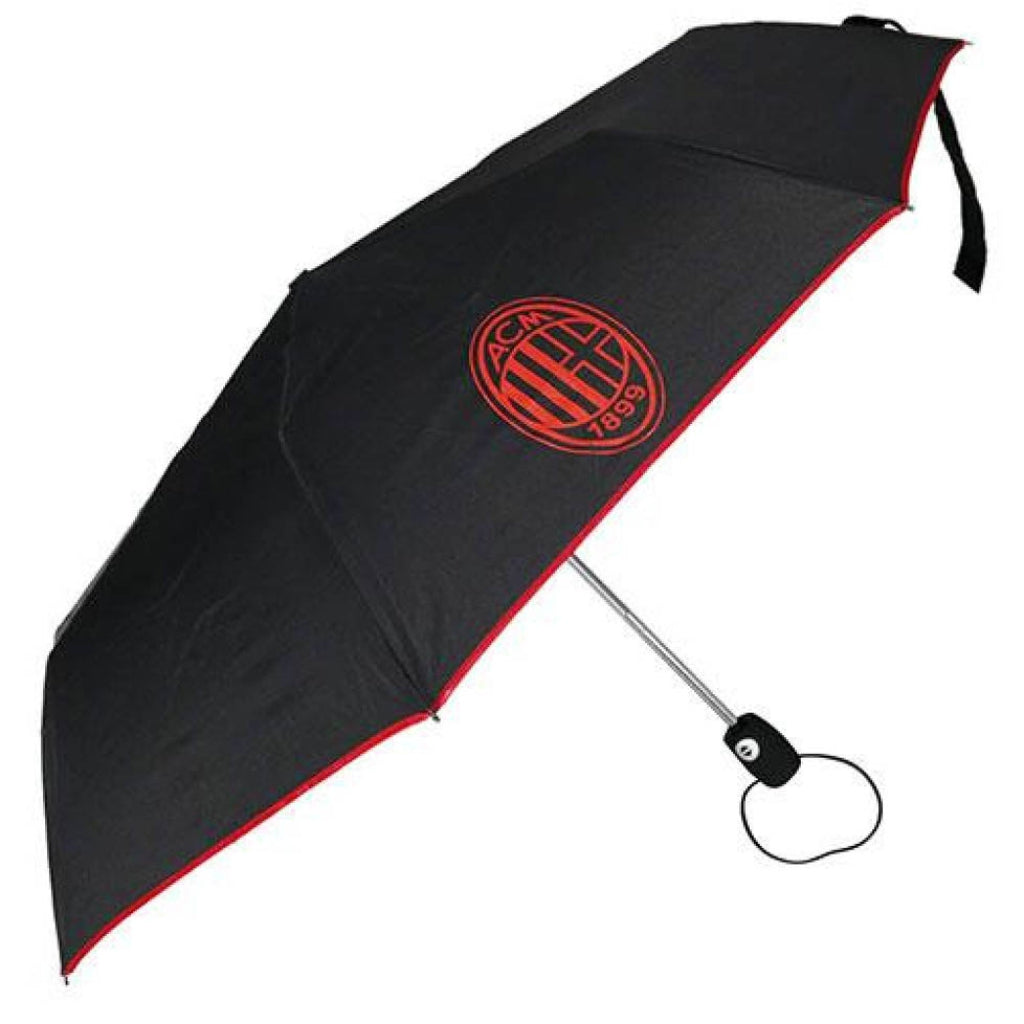 MILAN RED AUTOMATIC SHORT FOLDING UMBRELLA