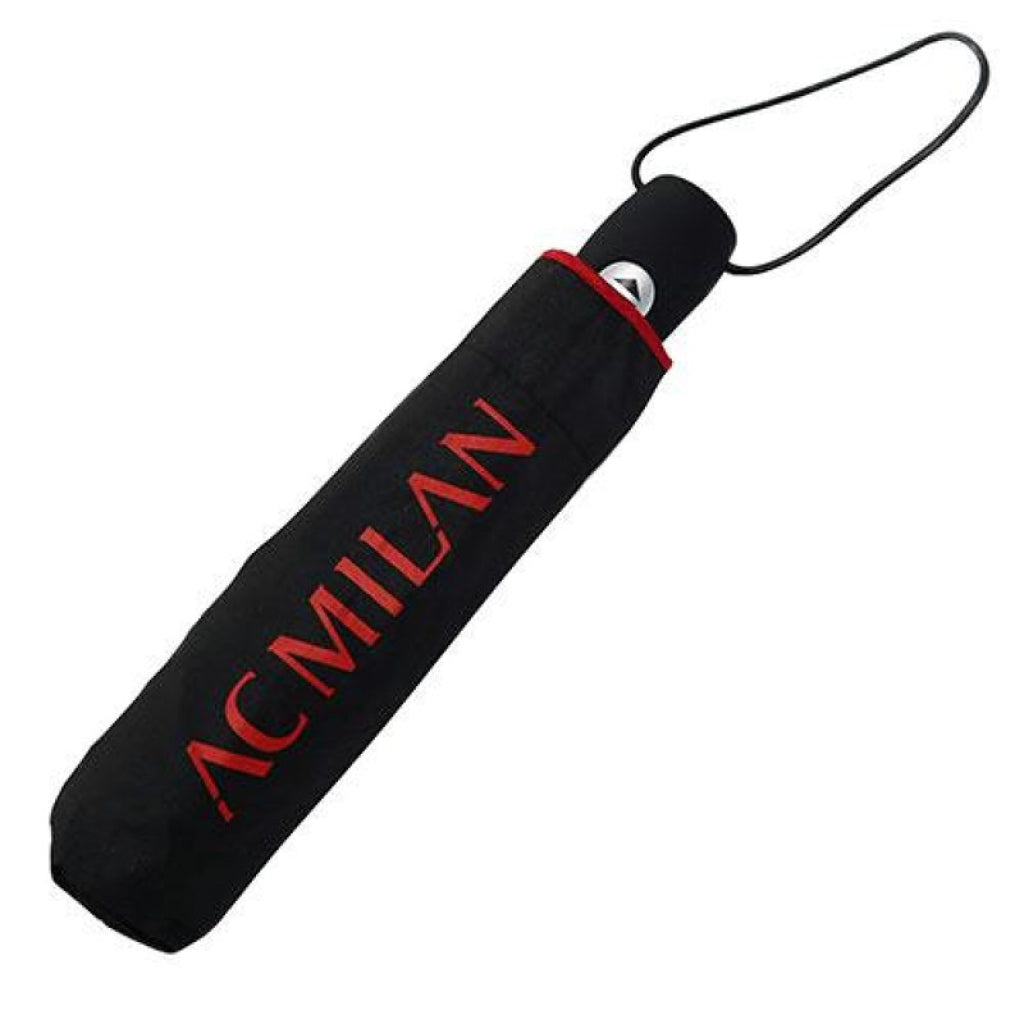 MILAN RED AUTOMATIC SHORT FOLDING UMBRELLA