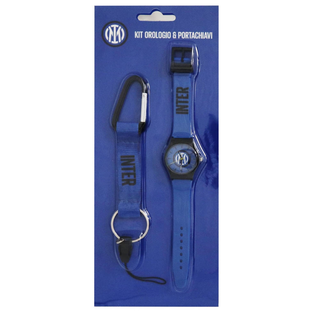 OROLOGIO DA POLSO + PORTACHIAVI INTER