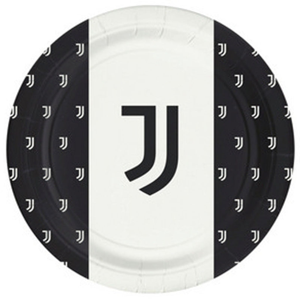Juventus 18cm Paper Plates, 8 Pieces