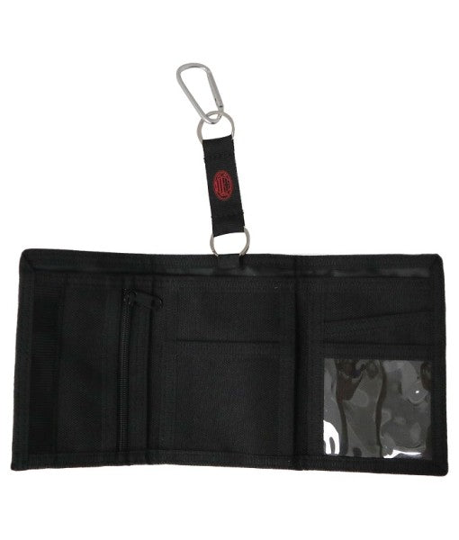 PORTAFOGLIO MILAN UFFICIALE a STRAPPO con GANCIO PORTACHIAVI