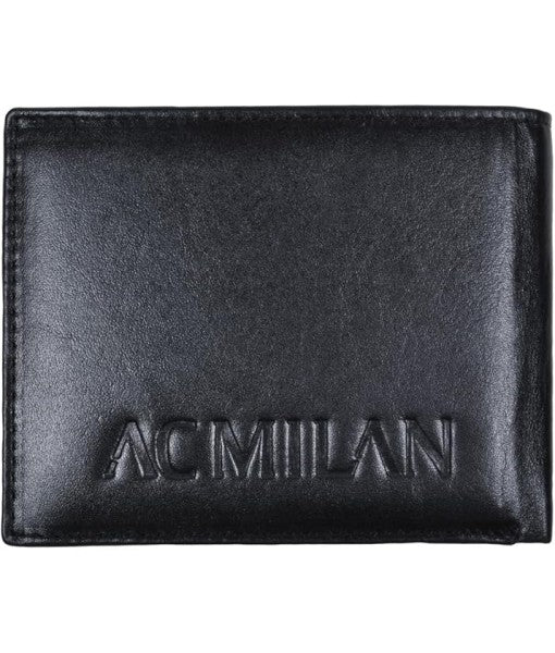 PORTAFOGLIO MILAN UFFICIALE VERA PELLE ORIGINALE CASTELLANO MI226