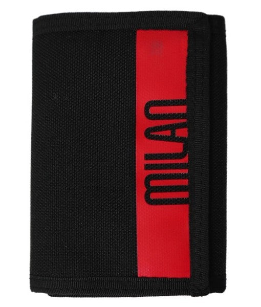 PORTAFOGLIO MILAN UFFICIALE a STRAPPO con GANCIO PORTACHIAVI
