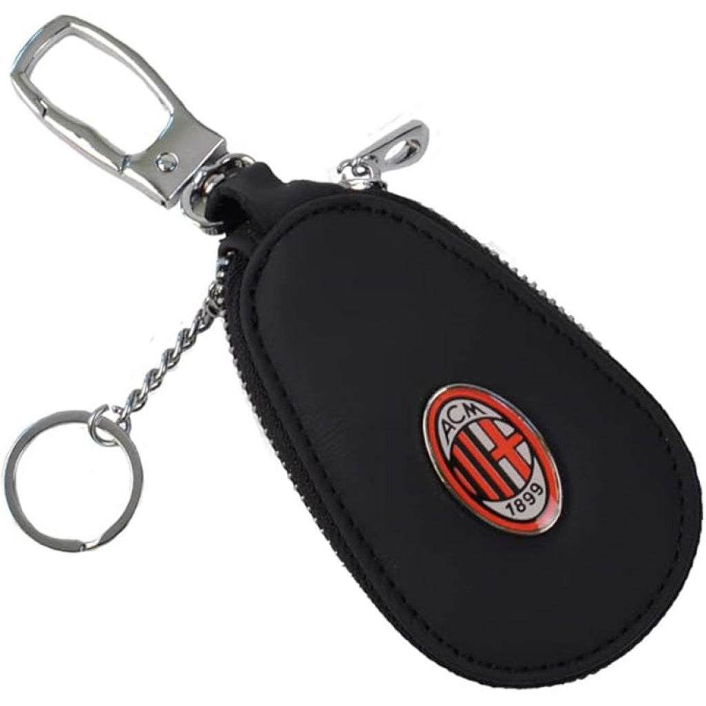 PORTACHIAVI IN PELLE CON ZIP MILAN