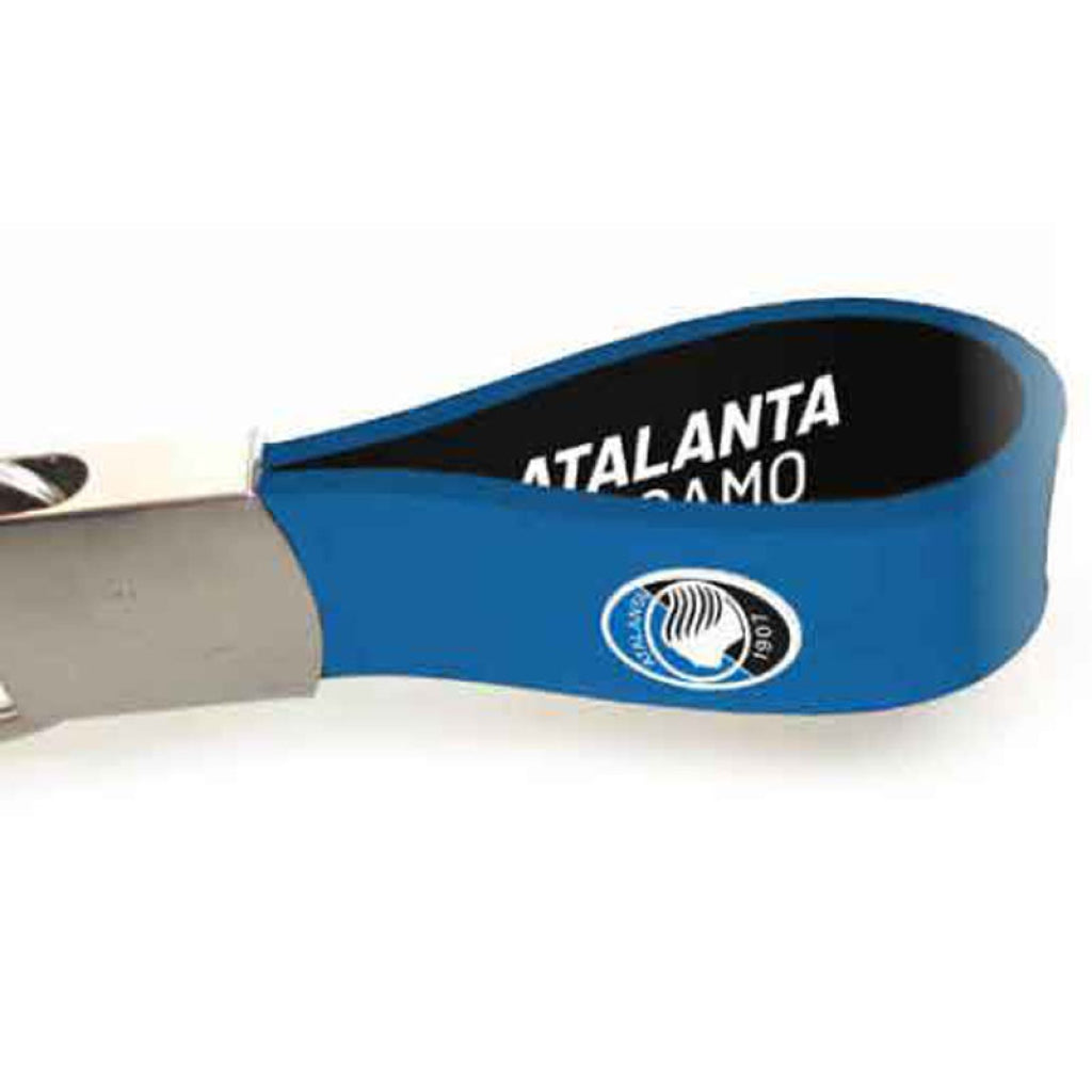 PORTACHIAVI METALLO E GOMMA ATALANTA