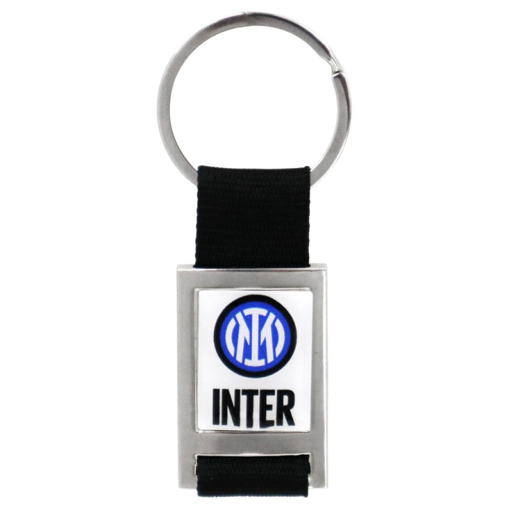 INTER METAL AND FABRIC KEY RING