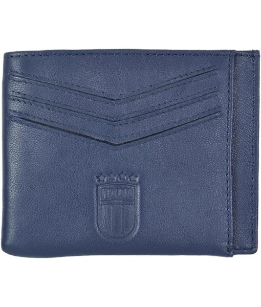 PORTACARTE ITALIA UFFICIALE F.I.G.C. in VERA PELLE | PORTA CARTE DI CREDITO TESSERE ITALIA ORIGINALE ENZO CASTELLANO 218