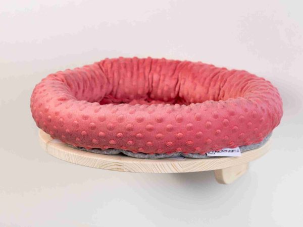 MENSOLA TONDA CON CUSCINO