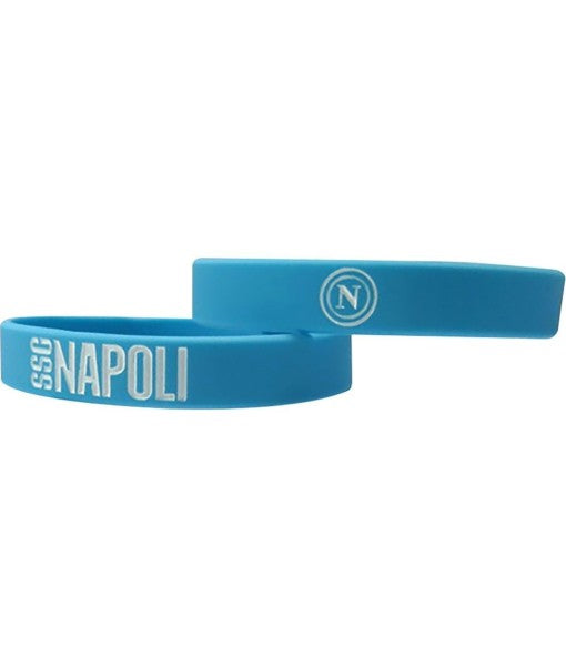SET 3 BRACCIALETTI NAPOLI UFFICIALE BRACCIALETTO NAPOLI in SILICONE