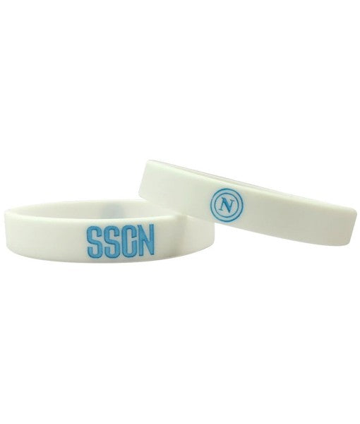 SET 3 BRACCIALETTI NAPOLI UFFICIALE BRACCIALETTO NAPOLI in SILICONE