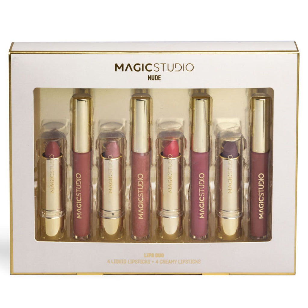 SET 4 ROSSETTI STICK+4 ROSSETTI LIQUIDI - MAGIC STUDIO NUDE