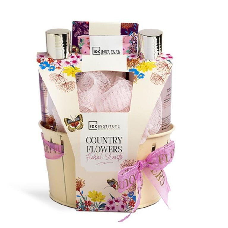 5-Piece Floral Bath Set - IDC Institute