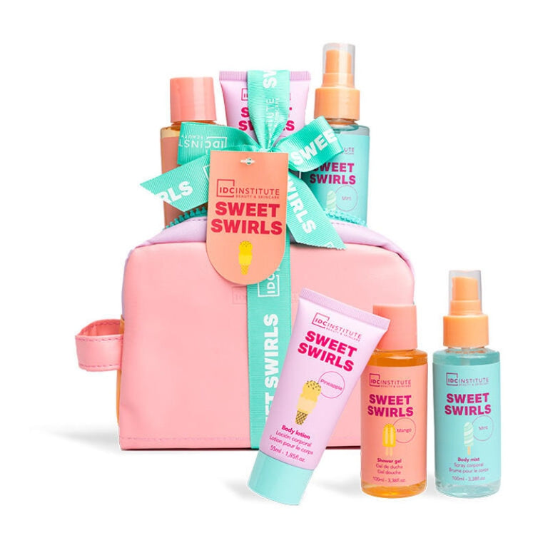 SET DA BAGNO TROPICALE CON BORSA SET 3PZ