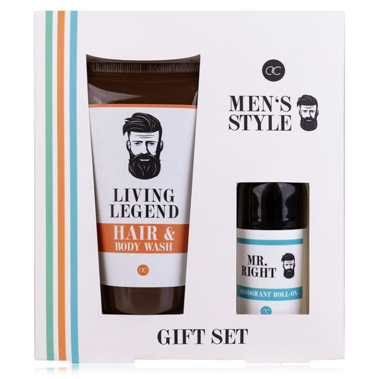 SET DA BAGNO UOMO GIFTBOX - LIVING LEGEND