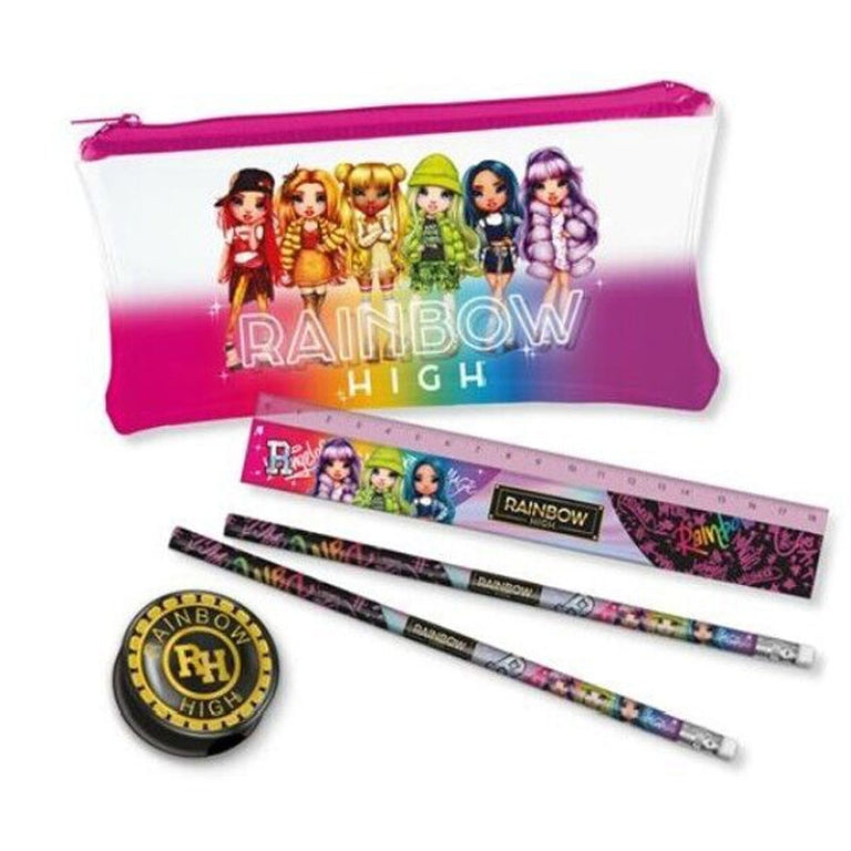 SET STATIONERY RAINBOW HIGH