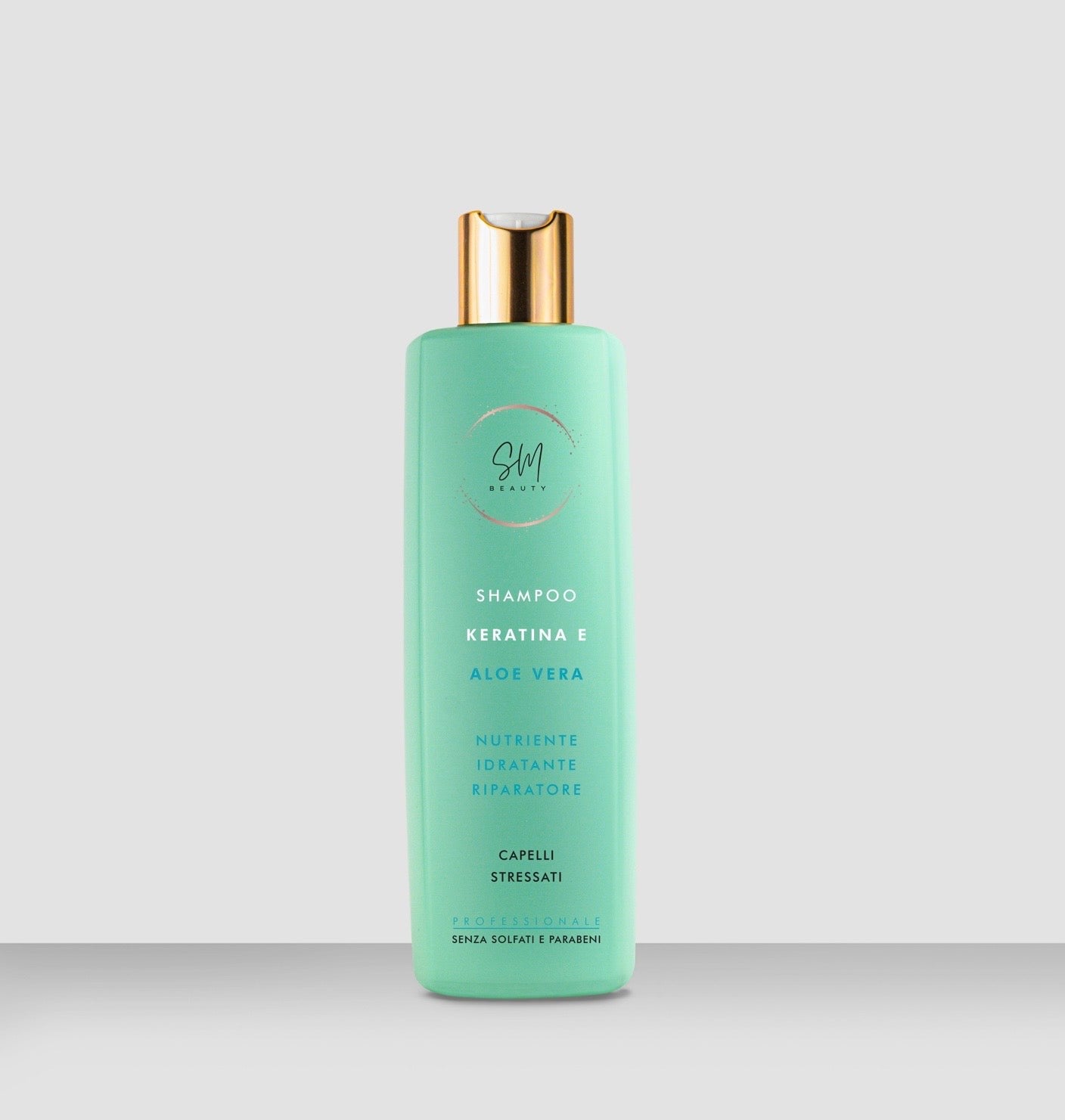 SM BEAUTY SHAMPOO PURIFICANTE KERATINA E ALOE VERA CAPELLI STRESSATI 500 ML