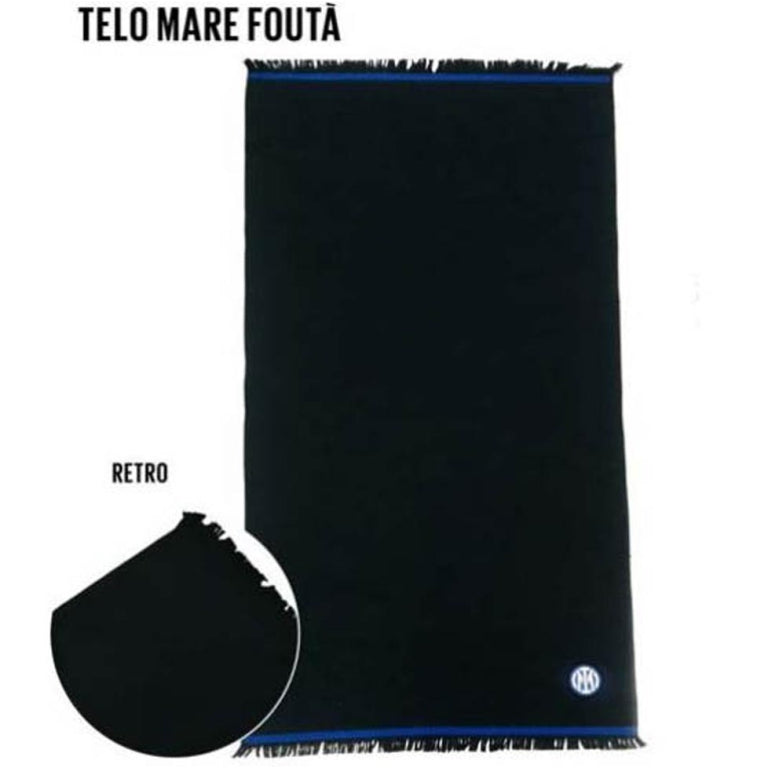FOUTA COTTON BEACH TOWEL 80X160CM INTER