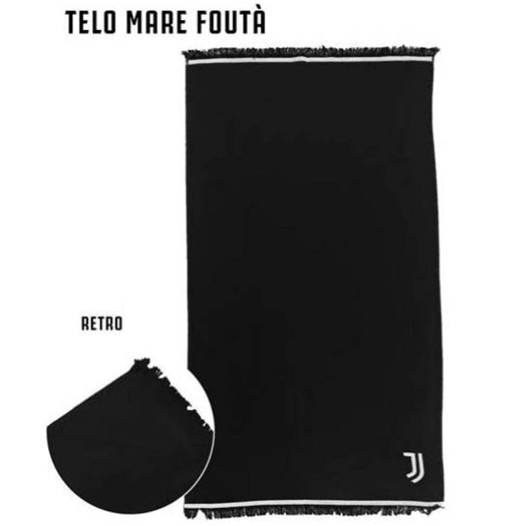 TELO MARE IN COTONE FOUTA 80X160CM JUVENTUS