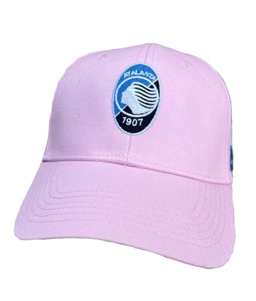 CAPPELLO ATALANTA UFFICIALE in COTONE DONNA RAGAZZA ROSA 1907