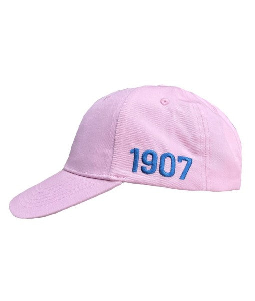 CAPPELLO ATALANTA UFFICIALE in COTONE DONNA RAGAZZA ROSA 1907