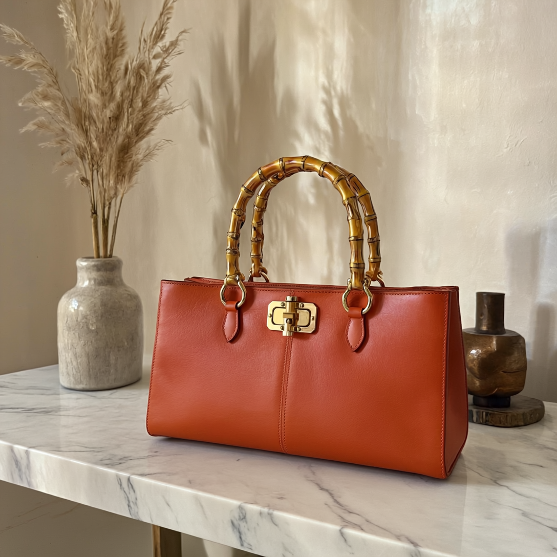 LUNA - Baguette Mini Guia's 1964 con Manico in Bamboo