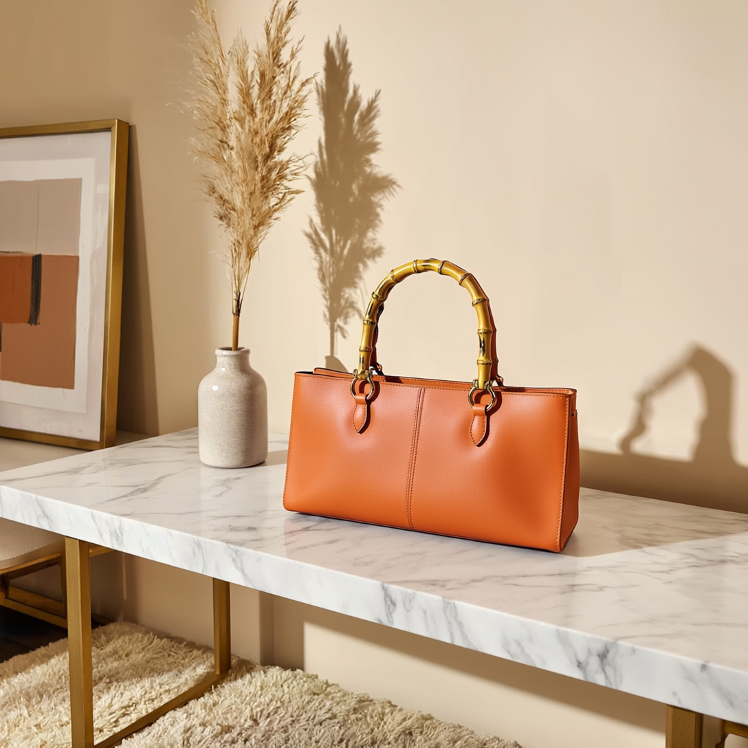 LUNA - Baguette Mini Guia's 1964 con Manico in Bamboo