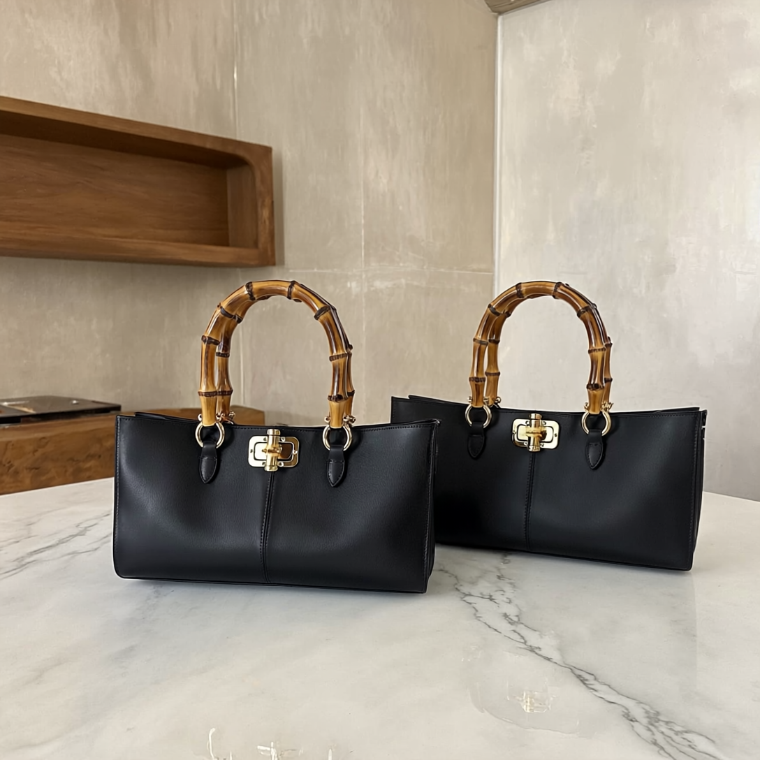 LUNA - Baguette Mini Guia's 1964 con Manico in Bamboo