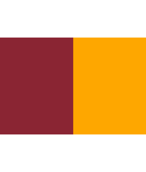 BANDIERA GIALLOROSSA COLORI CITTA' DI ROMA GRANDE cm. 100 x 140 BGRMGR