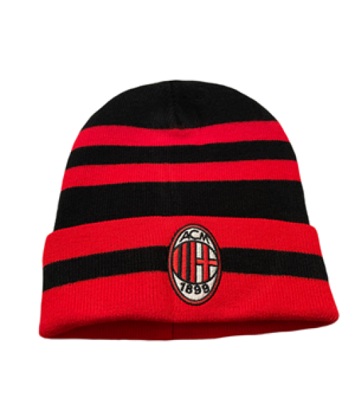 OFFICIAL AC MILAN ACRYLIC BEANIE | MILAN ROSSONERO WINTER HAT MI-CUF05