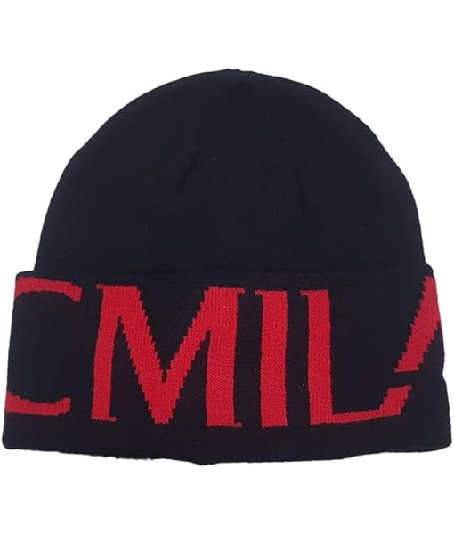 OFFICIAL AC MILAN CAP | ORIGINAL AC MILAN WINTER HAT CASTELLANO MI101