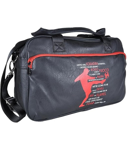OFFICIAL AC MILAN DUFFLE BAG | GYM, POOL, SPORTS, AND FREE TIME DUFFLE BAG | ORIGINAL AC MILAN BAG BY ENZO CASTELLANO 138