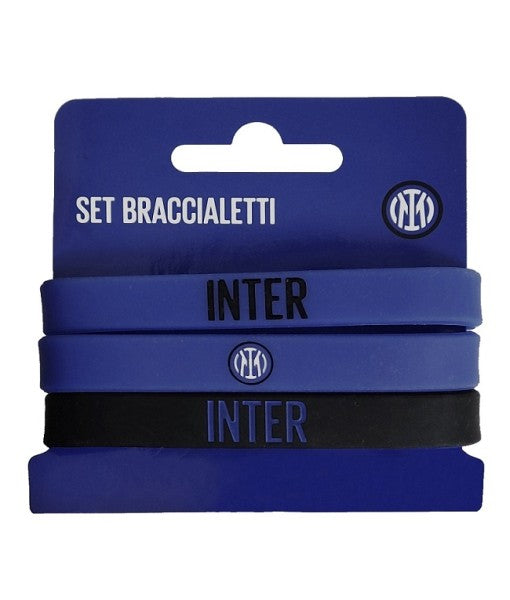 SET 3 BRACCIALETTI INTER UFFICIALE | BRACCIALETTO INTER in SILICONE