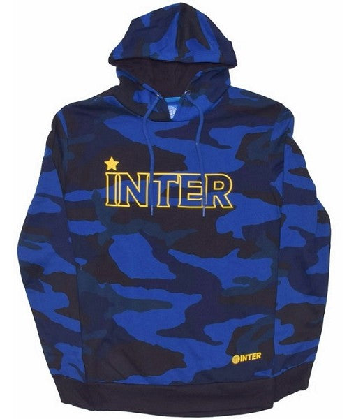 FELPA INTER UFFICIALE CAMOUFLAGE taglie ADULTO e BAMBINO