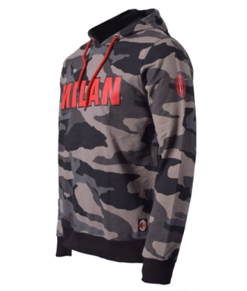 FELPA MILAN UFFICIALE CAMOUFLAGE taglie ADULTO e BAMBINO