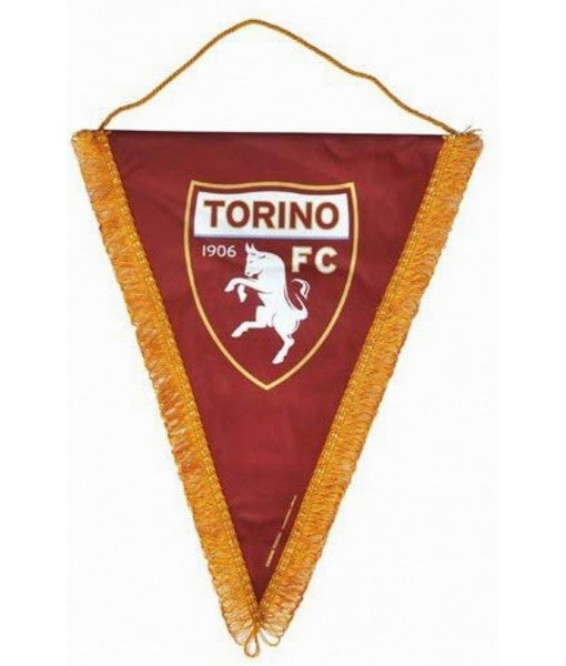 OFFICIAL TORINO BULL PENNANT 20 x 28 cm TRIANGULAR GRENADE