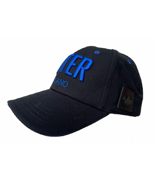 CAPPELLO INTER MILANO UFFICIALE BAMBINO ORIGINALE ENZO CASTELLANO NERO