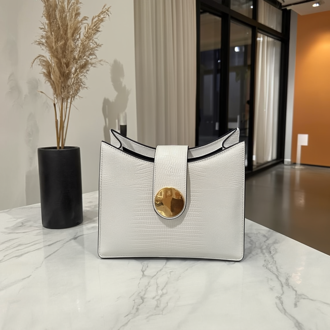 SANDRA LADY BAG - Guia's 1964 Bag in Crocodile Print Calfskin